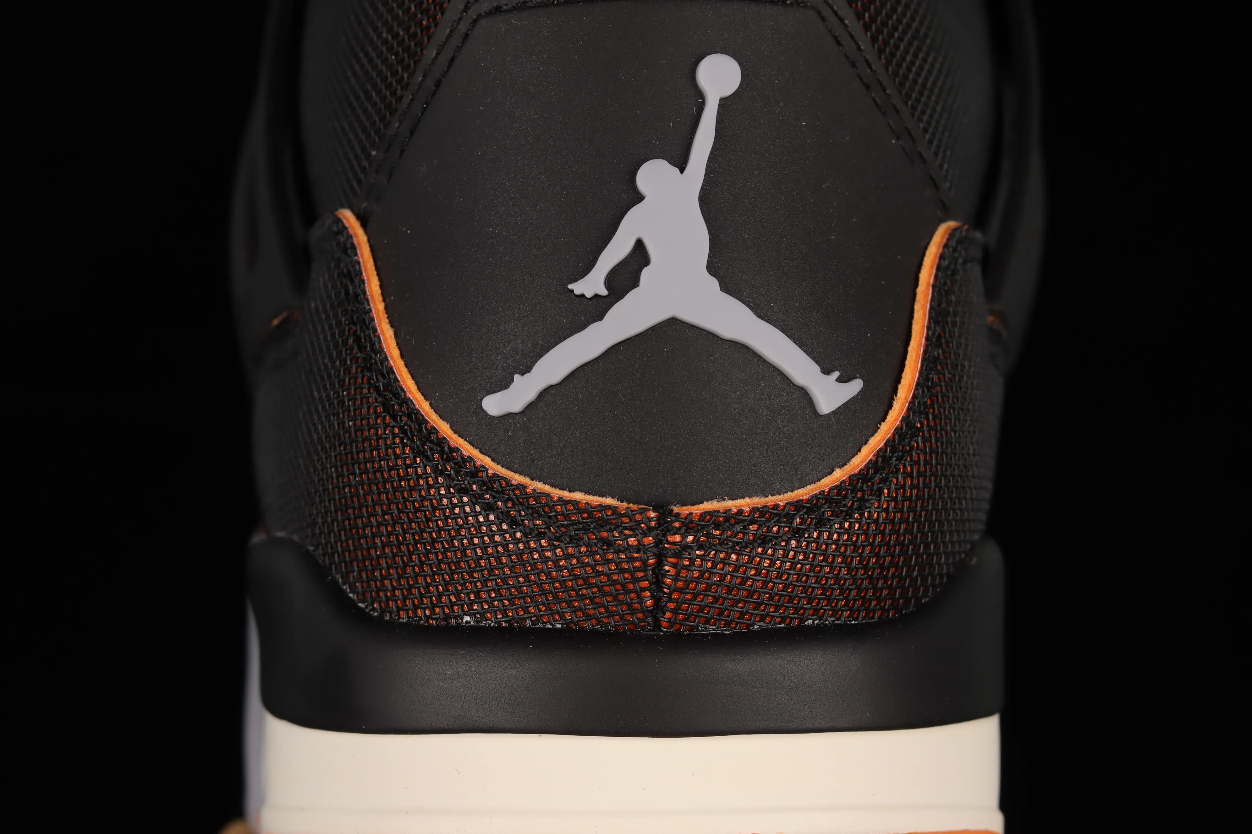 All categories Air Jordan Jordan series basketball shoes Air Jordan 4 Pure original Air Jordan 4 Retro SE AJ4 Joe 4 brass black orange starfish orange CW7183-100